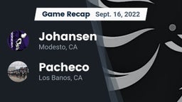 Recap: Johansen  vs. Pacheco  2022