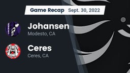Recap: Johansen  vs. Ceres  2022