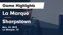 La Marque  vs Sharpstown  Game Highlights - Nov. 22, 2019