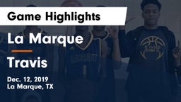 La Marque  vs Travis  Game Highlights - Dec. 12, 2019