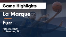 La Marque  vs Furr  Game Highlights - Feb. 25, 2020