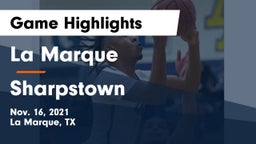 La Marque  vs Sharpstown  Game Highlights - Nov. 16, 2021