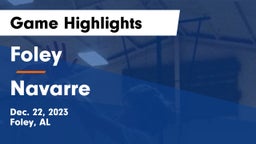 Foley  vs Navarre  Game Highlights - Dec. 22, 2023
