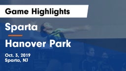 Sparta  vs Hanover Park  Game Highlights - Oct. 3, 2019