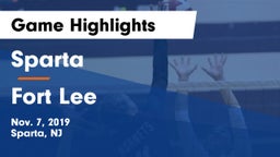 Sparta  vs Fort Lee  Game Highlights - Nov. 7, 2019