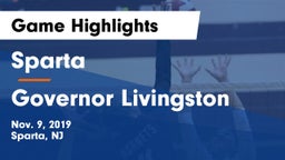 Sparta  vs Governor Livingston  Game Highlights - Nov. 9, 2019