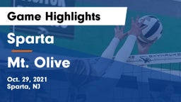 Sparta  vs Mt. Olive  Game Highlights - Oct. 29, 2021