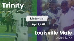 Matchup: Trinity  vs. Louisville Male  2018