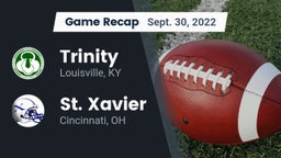 Recap: Trinity  vs. St. Xavier  2022