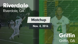 Matchup: Riverdale High vs. Griffin  2016