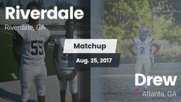 Matchup: Riverdale High vs. Drew  2017