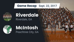 Recap: Riverdale  vs. McIntosh  2017