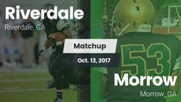 Matchup: Riverdale High vs. Morrow  2017
