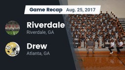 Recap: Riverdale  vs. Drew  2017