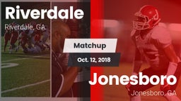 Matchup: Riverdale High vs. Jonesboro  2018