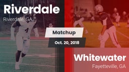 Matchup: Riverdale High vs. Whitewater  2018