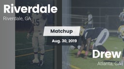 Matchup: Riverdale High vs. Drew  2019