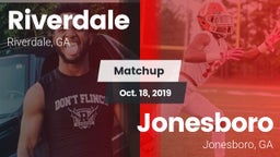 Matchup: Riverdale High vs. Jonesboro  2019