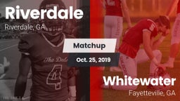 Matchup: Riverdale High vs. Whitewater  2019
