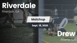 Matchup: Riverdale High vs. Drew  2020