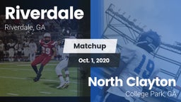 Matchup: Riverdale High vs. North Clayton  2020