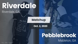 Matchup: Riverdale High vs. Pebblebrook  2020