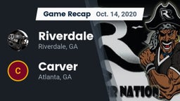 Recap: Riverdale  vs. Carver  2020