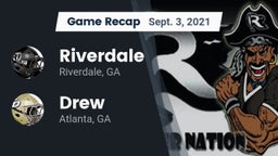 Recap: Riverdale  vs. Drew  2021