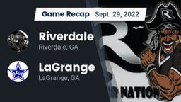 Recap: Riverdale  vs. LaGrange  2022