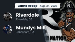 Recap: Riverdale  vs. Mundys Mill  2023