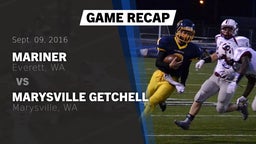 Recap: Mariner  vs. Marysville Getchell  2016