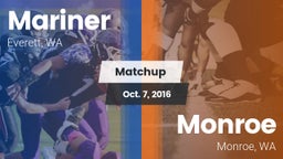 Matchup: Mariner  vs. Monroe  2016