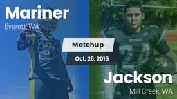 Matchup: Mariner  vs. Jackson  2016