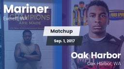 Matchup: Mariner  vs. Oak Harbor  2017