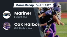 Recap: Mariner  vs. Oak Harbor  2017