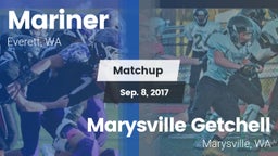 Matchup: Mariner  vs. Marysville Getchell  2017