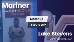 Matchup: Mariner  vs. Lake Stevens  2017