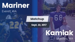 Matchup: Mariner  vs. Kamiak  2017