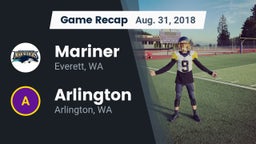 Recap: Mariner  vs. Arlington  2018