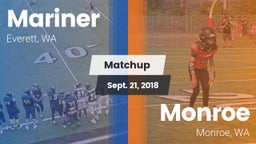 Matchup: Mariner  vs. Monroe  2018