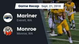Recap: Mariner  vs. Monroe  2018