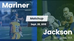Matchup: Mariner  vs. Jackson  2018