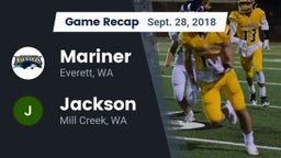 Recap: Mariner  vs. Jackson  2018