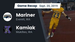 Recap: Mariner  vs. Kamiak  2019