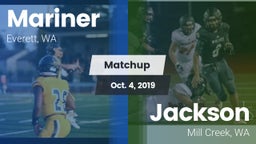 Matchup: Mariner  vs. Jackson  2019