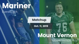 Matchup: Mariner  vs. Mount Vernon  2019