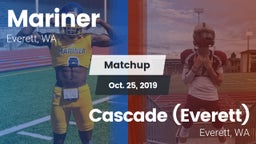 Matchup: Mariner  vs. Cascade  (Everett) 2019