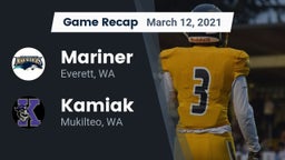 Recap: Mariner  vs. Kamiak  2021