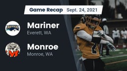 Recap: Mariner  vs. Monroe  2021