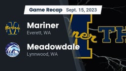 Recap: Mariner  vs. Meadowdale  2023